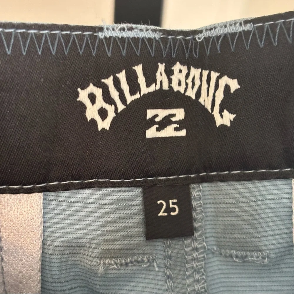 Billabong Recycler Crossfire Submersible Hybrid Shorts Youth 25 Blue Stripe NWT - Picture 8 of 10